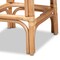 Baxton Studio Athena Modern and Contemporary Natural Finished Rattan Counter Stool 185-11875-Zoro - alternate 5